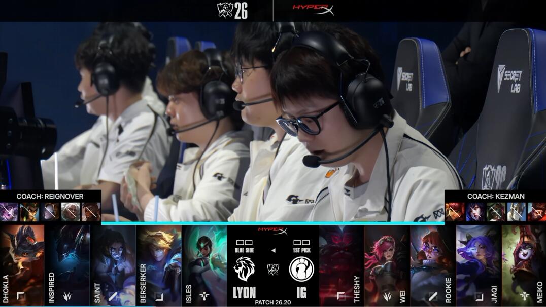 英国威廉集团 IG vs LYON 手感火热 IG能否继续强势